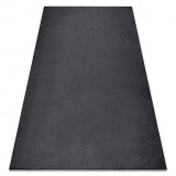Covor - Mocheta SANTA FE negru 98 simplu, culoare, solidă, 200x200 cm