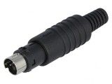 Mufă DIN Mini Tată 3 Pin Lipire Cabluri
