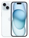 Telefon Mobil Apple iPhone 15 Plus, Super Retina XDR OLED 6.7inch, 128GB Flash, Camera Duala 48 + 12 MP, Wi-Fi, 5G, iOS (Albastru)