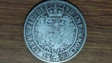 Anglia / Marea Britanie - moneda argint 925 rara - 1/2 half crown 1899 - Victoria - al 3-lea bust, starea din imagini