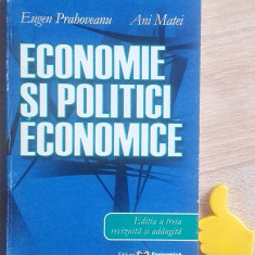 Economie si politici economice Eugen Prahoveanu Ani Matei