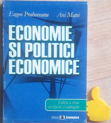 Economie si politici economice Eugen Prahoveanu Ani Matei foto