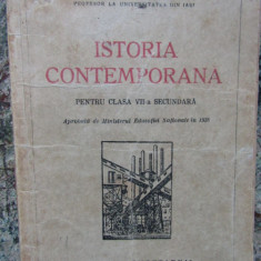 ISTORIA CONTEMPORANA CLASA A VII-A.ANDREI OȚETEA-1938 T9