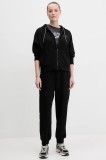 EA7 Emporio Armani trening femei, culoarea negru, AF12473.7W000110