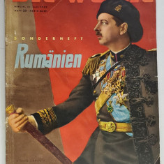 DIE WOCHE , SONDERHEFT : RUMANIEN ( REVISTA GERMANA '' SAPTAMANA '' - NUMAR SPECILA DEDICAT ROMANIEI ) , BERLIN , 21 JUNI , 1939