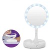 Oglinda cu iluminare si factor de marire My FoldAway Mirror, Oem