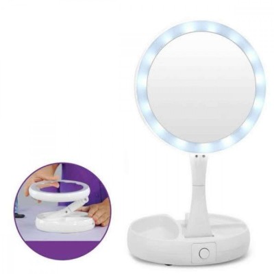 Oglinda cu iluminare si factor de marire My FoldAway Mirror foto