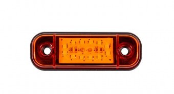 Lampa gabarit ovala Slim cu 12 LED -galben FR0175Z foto