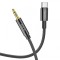 Cablu Audio USB-C - 3.5mm HOCO UPA19, 1m, Negru