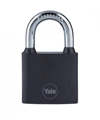 Lacăt Yale Yale Y111B/38/121/1, lacăt, fier, negru, 38 mm, 3 chei foto