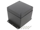 Carcasă universală HAMMOND 121mm x 121mm x 102mm cu lame de fixare
