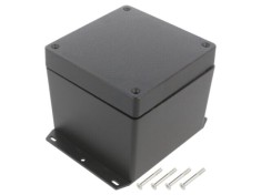 Carcasă universală HAMMOND 121mm x 121mm x 102mm cu lame de fixare