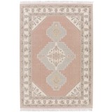 Covor Model RE BORN 21705-422, Marime 80 x 150 cm, Bej, Bumbac reciclat si Polipropilena, Living, Dormitor, Sufragerie, Birou