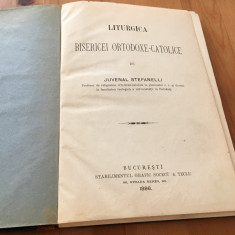 JUVENAL STEFANELLI, LITURGICA BISERICEI ORTODOXE-CATOLICE 1886-CONTINE DEDICATIE