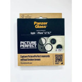 Cumpara ieftin Folie Protectie Sticla Camera Panzer pentru iPhone 15/15 Plus Negru