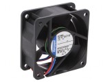 Ventilator axial 12V 60x60x25mm 25m3/h 19dBA cu bilă