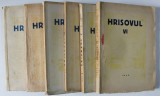 HRISOVUL , BULETINUL SCOALEI DE ARHIVISTICA , VOLUMELE I - VI , publicat de AURELIAN SACERDOTEANU , 1941 - 1946