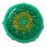 Jibbitz Crocs Sparkle Kiwi - Accesorii Decor Papuci, Simboluri &amp; Alimente - Personalizare Crocs