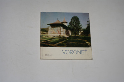Voronet - Petru Comarnesco - 1967 - limba franceza foto