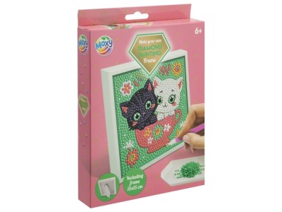 Set creativ DIY, Creeaza propriul tablou cu diamante, Moxy foto