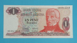 Argentina 1 Peso 1983 &#039;Llao Llao&#039; UNC serie: 00.306.554 A