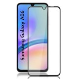 Folie de protectie din sticla securizata pentru Samsung A06 4G/ A06 5G, 5D, Full Glue, Neagra, Mobile Tuning