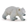 Figurina Urs Polar Papo, 3+ ani, Plastic, Animale Salbatice, Multicolor, Jucarie baieti/fete, 8x4x4 cm