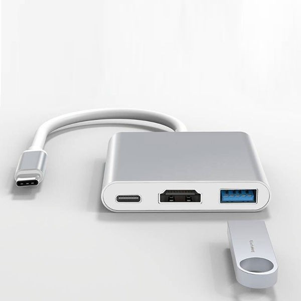 Adaptor Video Usb Tip C la HDMI 4K Usb 3.0 Usb Tip C 2C034 XXM