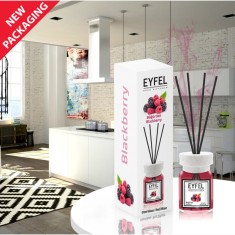 Odorizant camera cu betisoare, aroma de fructe de padure120 ml,Eyfel