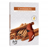 Cumpara ieftin Lumanari Parfumate Aura, 6 Pastile, Cinnamon, Parfum de Scortisoara, Lumanare Pastila, Lumanari Pastile, Lumanare Aromatica, Lumanari Aromatice, Luman