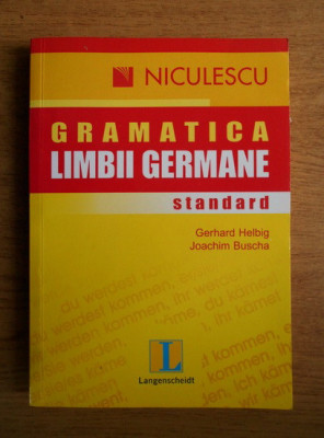 GRAMATICA LIMBII GERMANE, STANDARD - GERHARD HELBIG foto