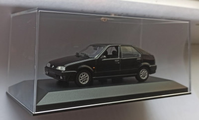 Macheta Renault 19 Facelift 1995 negru - Minichamps 1/43 foto