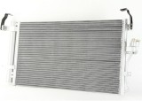Condensator climatizare AC Hyundai Coupe, Elantra 06, motor: 1.6, 2.0, 2.7 V6, Condensator cu filtru uscator, 610x365x18, miez si rezervor din