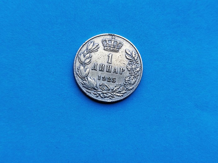 1 Dinar 1925 Yugoslavia-XF++