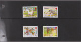 JERSEY 2010 - EUROPA CEPT - CARTI PENTRU COPII - Pliant cu seria de 4 timbre MNH, Stampilat
