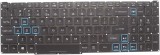 Tastatura Laptop Gaming, Acer, Predator Helios 300 PH317-53, N18I3, iluminata, RGB, layout US