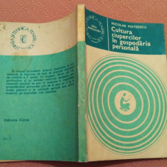 Cultura ciupercilor in gospodaria personala. Ed. Ceres, 1983 - Nicolae Mateescu