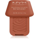 NYX Professional Makeup Buttermelt Bronzer crema Bronzant&atilde; culoare 5 g