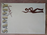 Sammy Davis jr European Tour 1982 pliant caiet program revista poster foto
