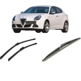 Cumpara ieftin Set 3 stergatoare ALFA ROMEO GIULIETTA (940_) 2010-2020, pentru parbriz si luneta, Bosch Twin-Aerotwin