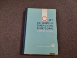 CURS DE CALCUL DIFERENTIAL SI INTEGRAL - G.M. FIHTENHOLT, VOL.1