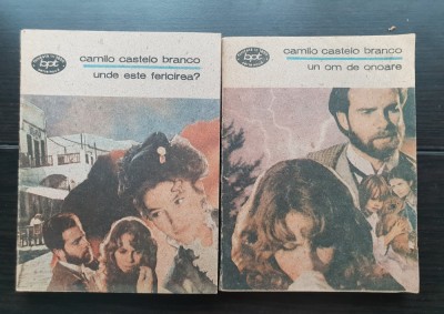 3 titluri CAMILO CASTELO BRANCO: Portretul Ricardinei / Unde este fericirea? / Un om de onoare foto