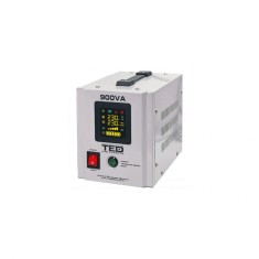 UPS 900VA/500W runtime extins utilizeaza un acumulator (neinclus) TED UPS Expert TED000361