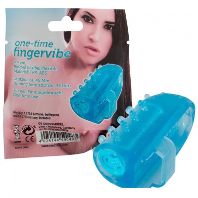 Vibrator Pentru Deget One Time Blue# foto