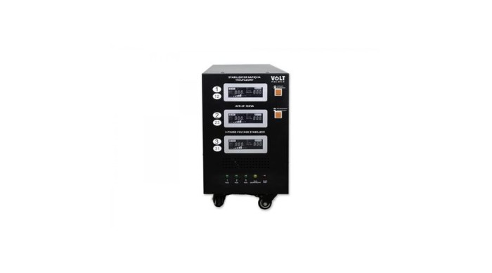 Volt Polska AVR PRO 15000VA 3% 3P Stabilizator de tensiune trifazat AVR PRO 10000VA 3% 3P