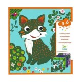 Cumpara ieftin Set creativ de razuit Djeco - Animale prietenoase