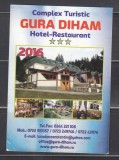C9 2 - 2016 - Calendar de buzunar - turism - Gura Diham