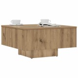 VidaXL Măsuță de cafea, Stejar artizanal, 60x60x31,5 cm lemn prelucrat 856551