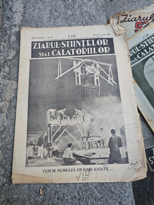 Ziarul Ştiinţelor şi al Călătoriilor nr.26/1933