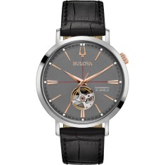 Ceas Barbati, Bulova, Aerojet 98A187 - Marime universala foto